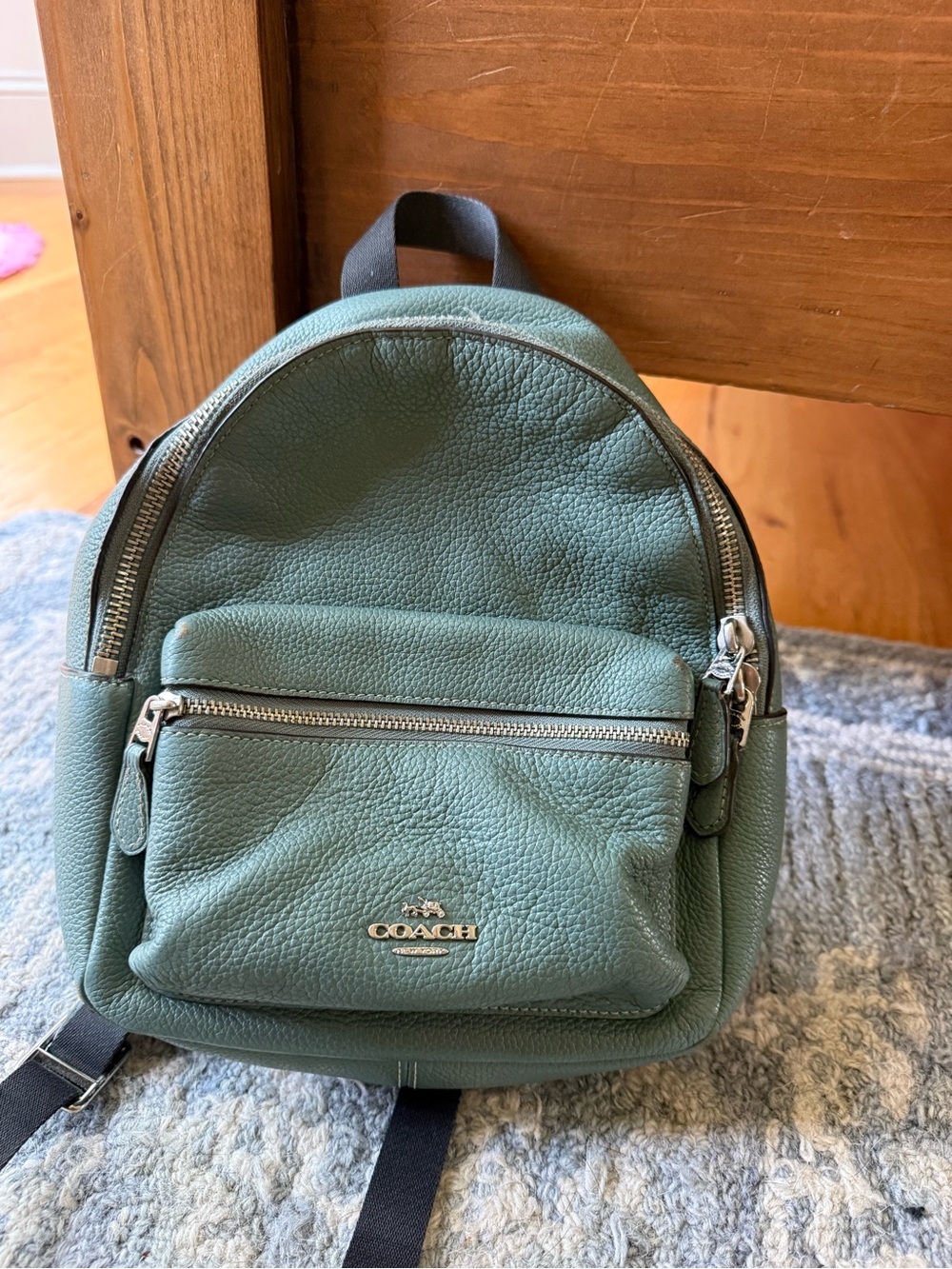 Authentic coach backpack purse